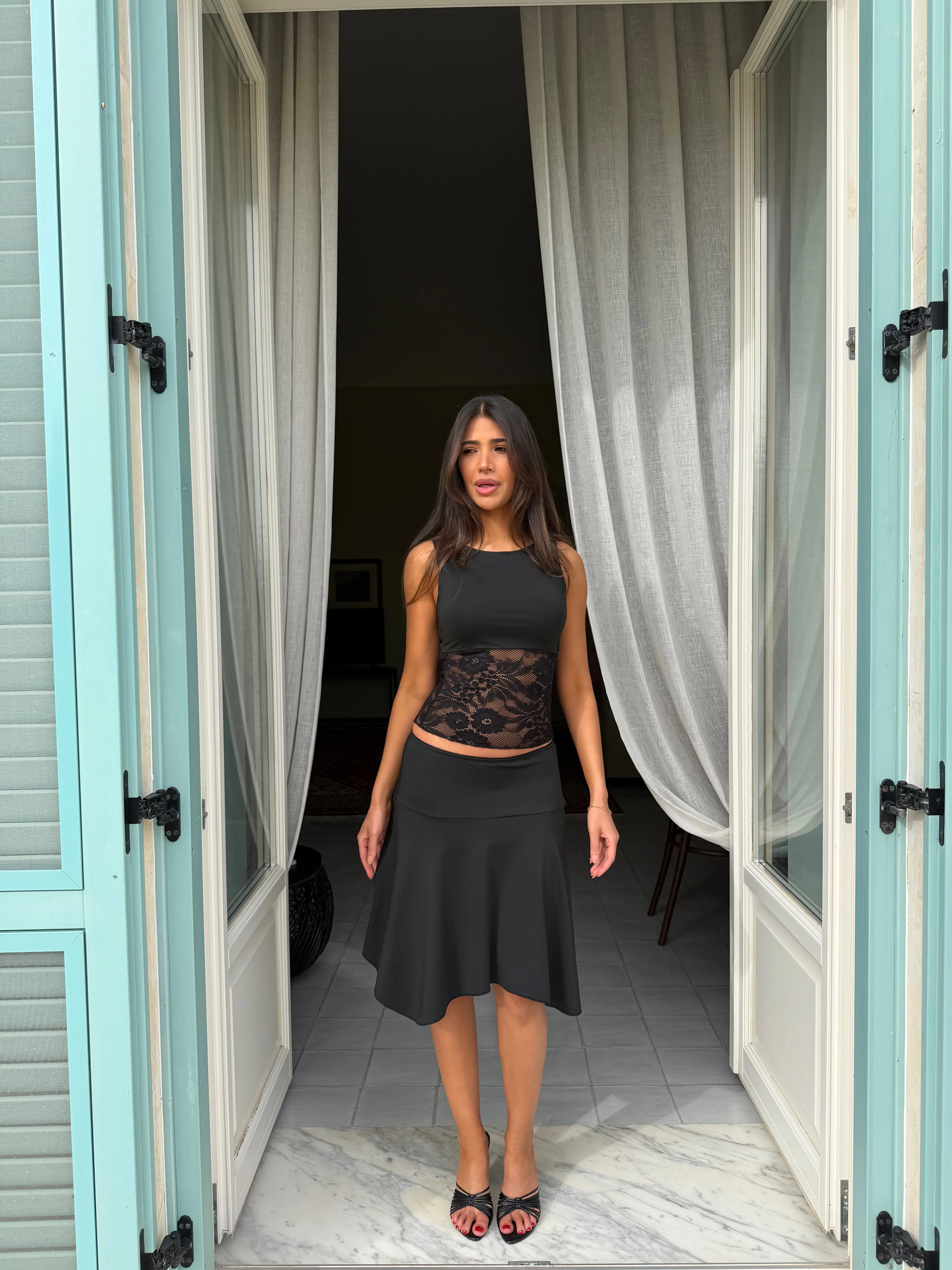 Sira skirt - Black - Image 4